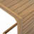 C-Shape End Table  Brown