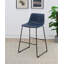 Chaise de bar en similicuir (ensemble de 2)-196924072