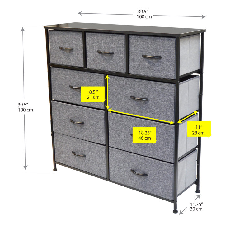 Commode 9 tiroirs
