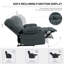 Fauteuil inclinable avec massage et vibration chauffante-1969352983