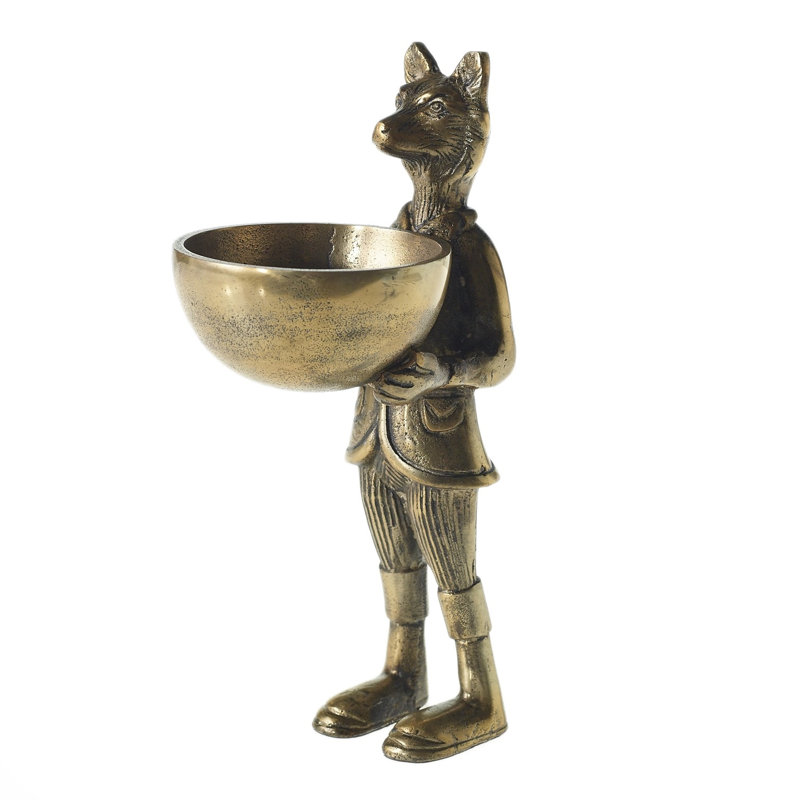 Fox Dish Non-skid Bookend
