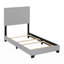 Lit tapissier standard à profil bas Thionville-267715730-267617529