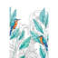 Rouleau de fleurs pelez et collez-99829298