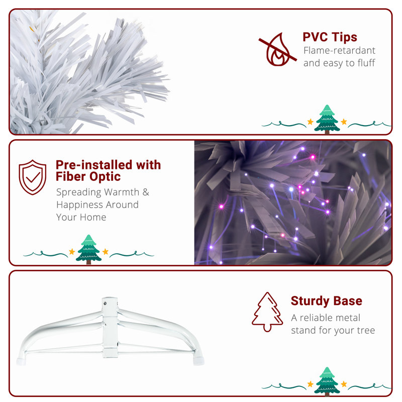 Lighted Artificial Christmas Tree