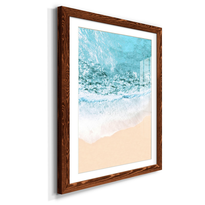 " Lemony Branch II ", Maple Framed Paper, 37.5" H x 27.5" W x 1" D, White