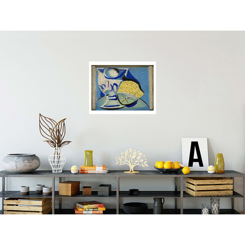 «Lemon (Le citron)» par Pablo Picasso - Estampe numérique, H 22 po x l 28 po