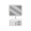 Ensemble de meuble-lavabo simple 36 po avec miroir Modern-83099330-83099331-83099334
