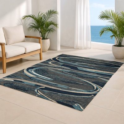 Tapis intérieur et extérieur gris Transport
