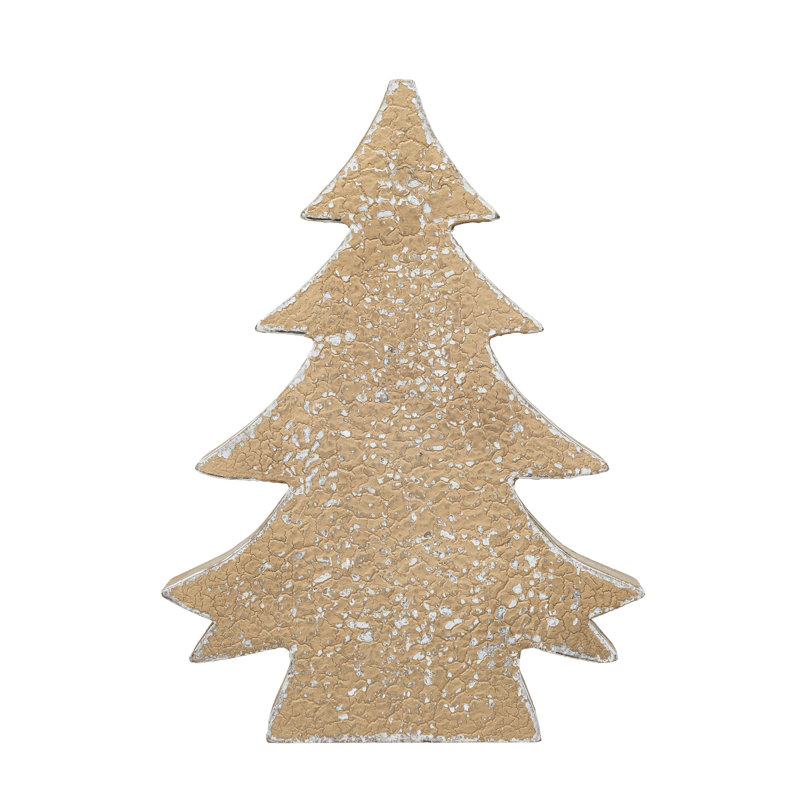 Arbre de Noël en bois vieilli