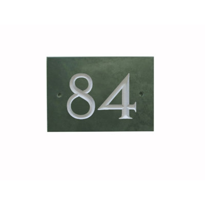 Odacia 10cm H Stone House Number