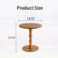 Table d'appoint moderne et minimaliste pour le salon