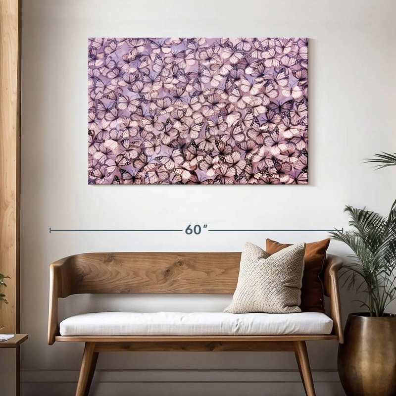 Brampt Pink Butterfly Swarm