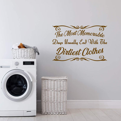 Text & Numbers Non-Wall Damaging Wall Decal