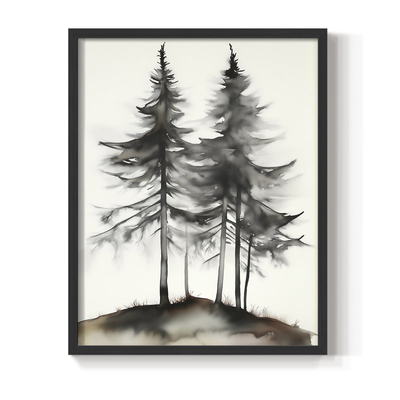 Art des Fêtes de Noël - série 2 - CCXLI, reproduction encadrée - bois massif, H 21 po x l 17 po, Noir, noir, noir, noir