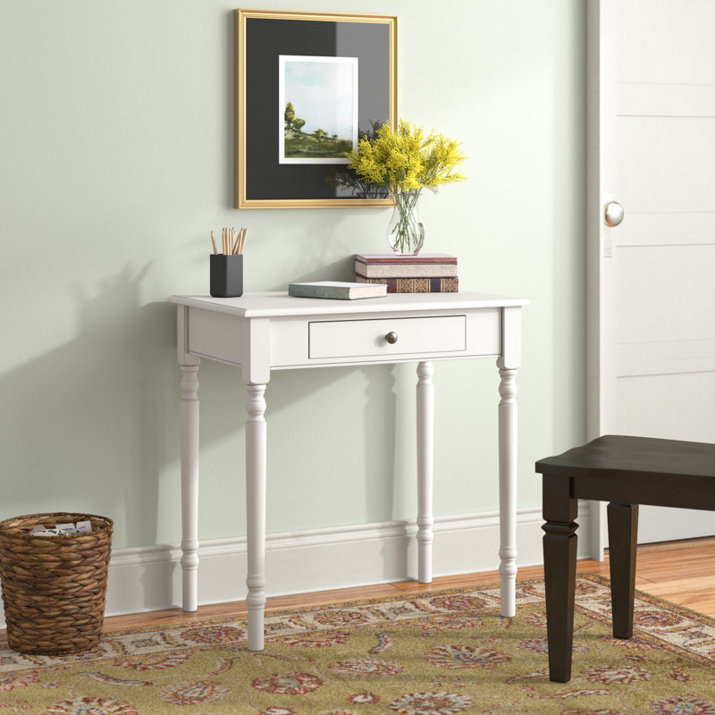 Gaven Writing Desk, Distressed White
