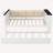 Wood Daybed With Storage Shelves, Upholstered Backrest,USB And Trundle-1833021897