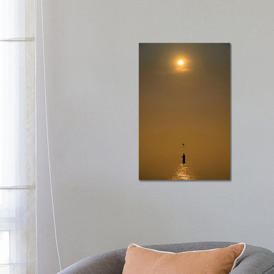 Fisherman 1 Piece Wrapped Canvas Wall Art