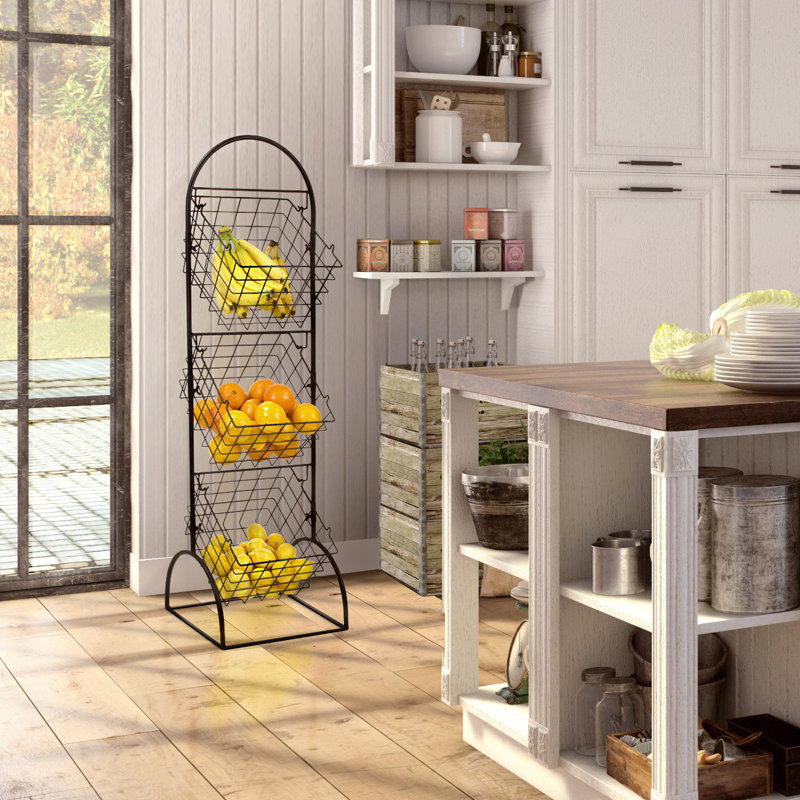 3 Tier Basket Rack
