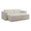 Berlare 2 - Piece Upholstered Corduroy Modular Sectional Sofa – Fully Compressed, No Assembly Required-2074165480