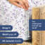 Ensemble de draps 4 pièces à motif floral Softy & Cozy-110986509-110986511