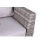 Ensemble de conversation pour 6 personnes avec coussins Carbary Wicker