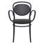Chaise d'appoint empilable pour patio Farrah-1937411752