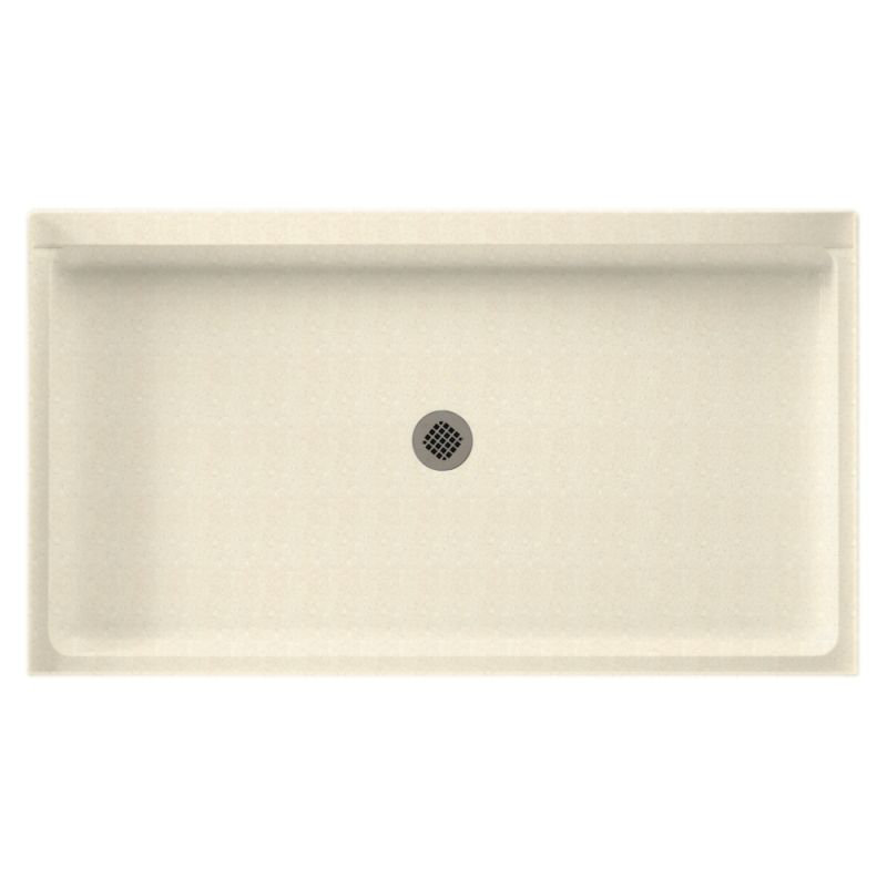 32'' W 60'' D Rectangular Single Shower Base, Pebble