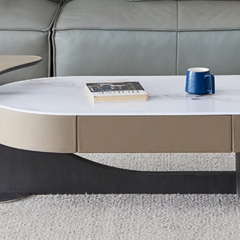 Table basse luxueuse simple de style italien