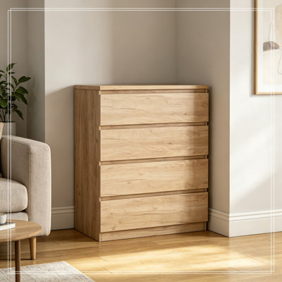 Modern Storage Chest with 4 Drawers