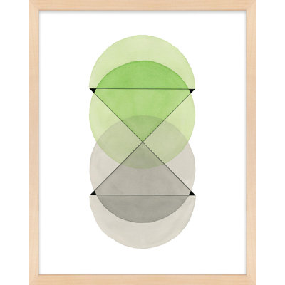 Love In Green Print by Allison Rietta