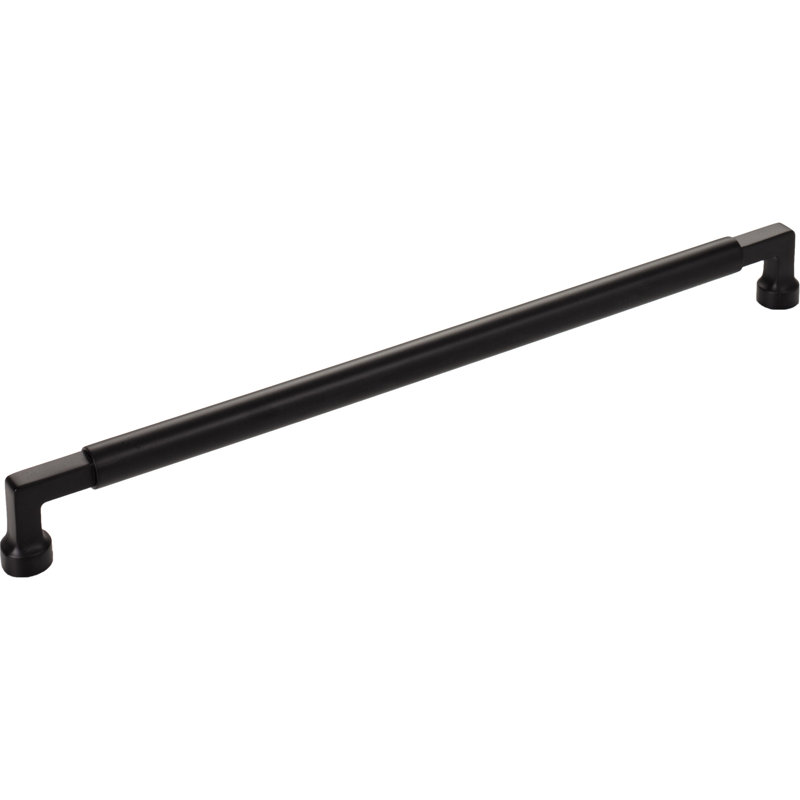Cumberland 12" Center to Center Bar pull, Flat Black, 12" Center to Center