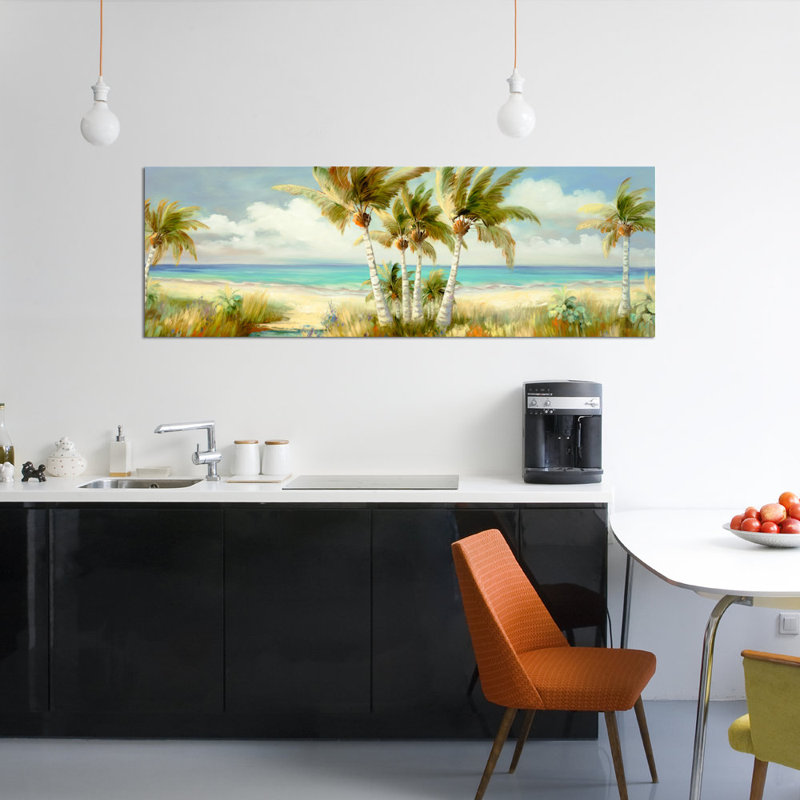 Impression sur toile, H 12 po x l 36 po x P 1,5 po, Toile tendue