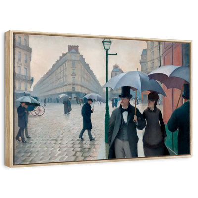 Paris Street Rainy Day 1877