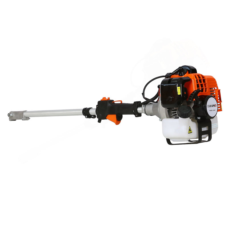 Outil de coupe multifonctionnel 12 en 1, système de jardinage à 2 temps 32,6 CC avec scie à gaz, taille-haie, taille-herbe et débroussailleuse Conforme EPA