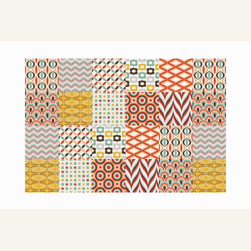 Abstract Tile Decals