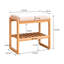 Banc à chaussures en bois massif naturel, organisateur de rangement en bois de hêtre avec coussin éponge à rebond élevé-1333573712-1333573714-1333573716