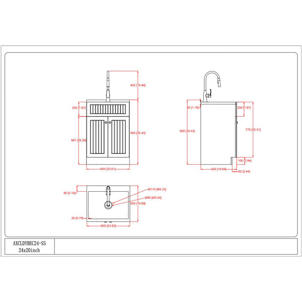 Dimensions du produit