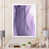 Toile avec cadre blanc