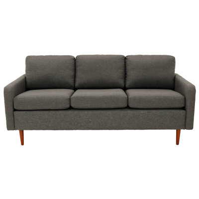 Overman Three Seat Sofa - Jitterbug Gray