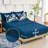 7-Piece Comforter with Sheet Set Soft Seersucker Microfiber All Season Bedding Set-122486479-122486478