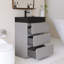 24" Freestanding Single Bathroom Vanity With Black Engineered quartz basin-2034838802-2034838829-2034838824
