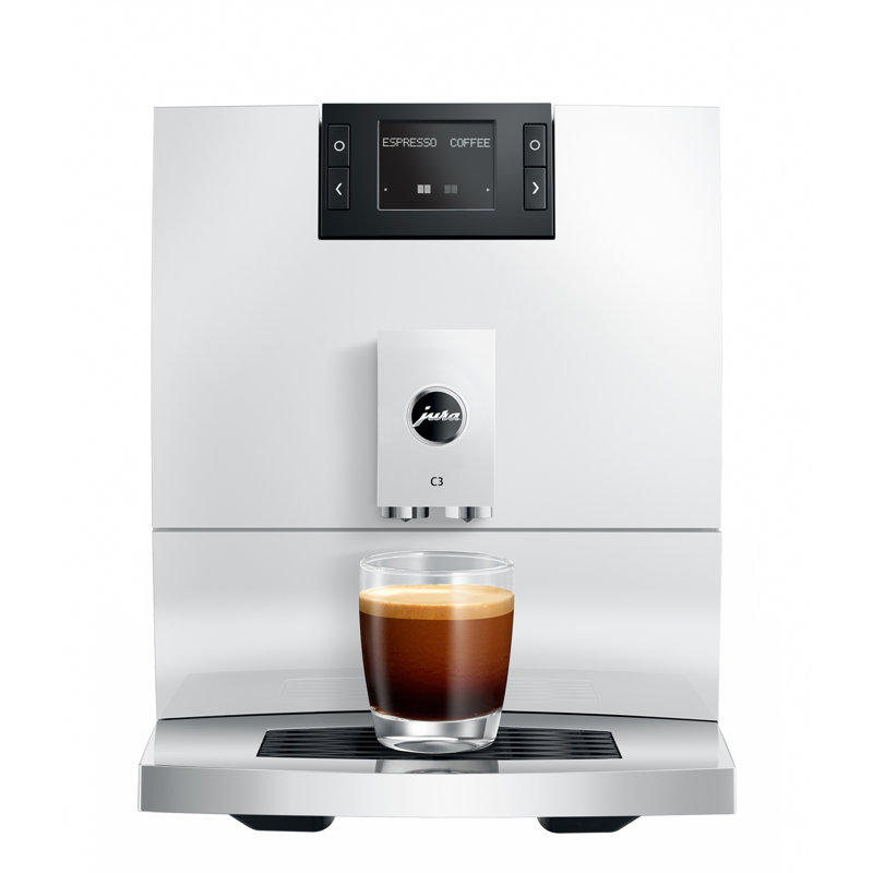 C3 Coffee And Espresso Machine, Piano White