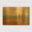 «Desert Saguaro» par Silvia Vassileva, art mural en métal doré, 16 po x 12 po-106676522
