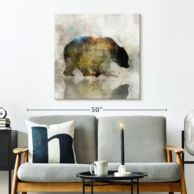 Brampt Journey Bear, 30" H x 30" W