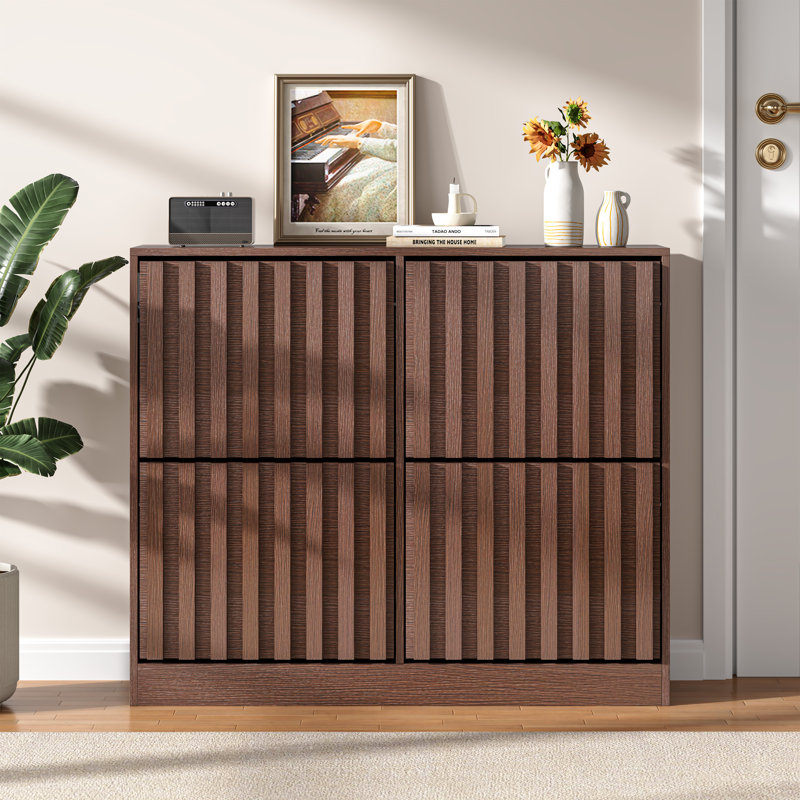 Bethena 16 Pair Flip Down Shoe Storage