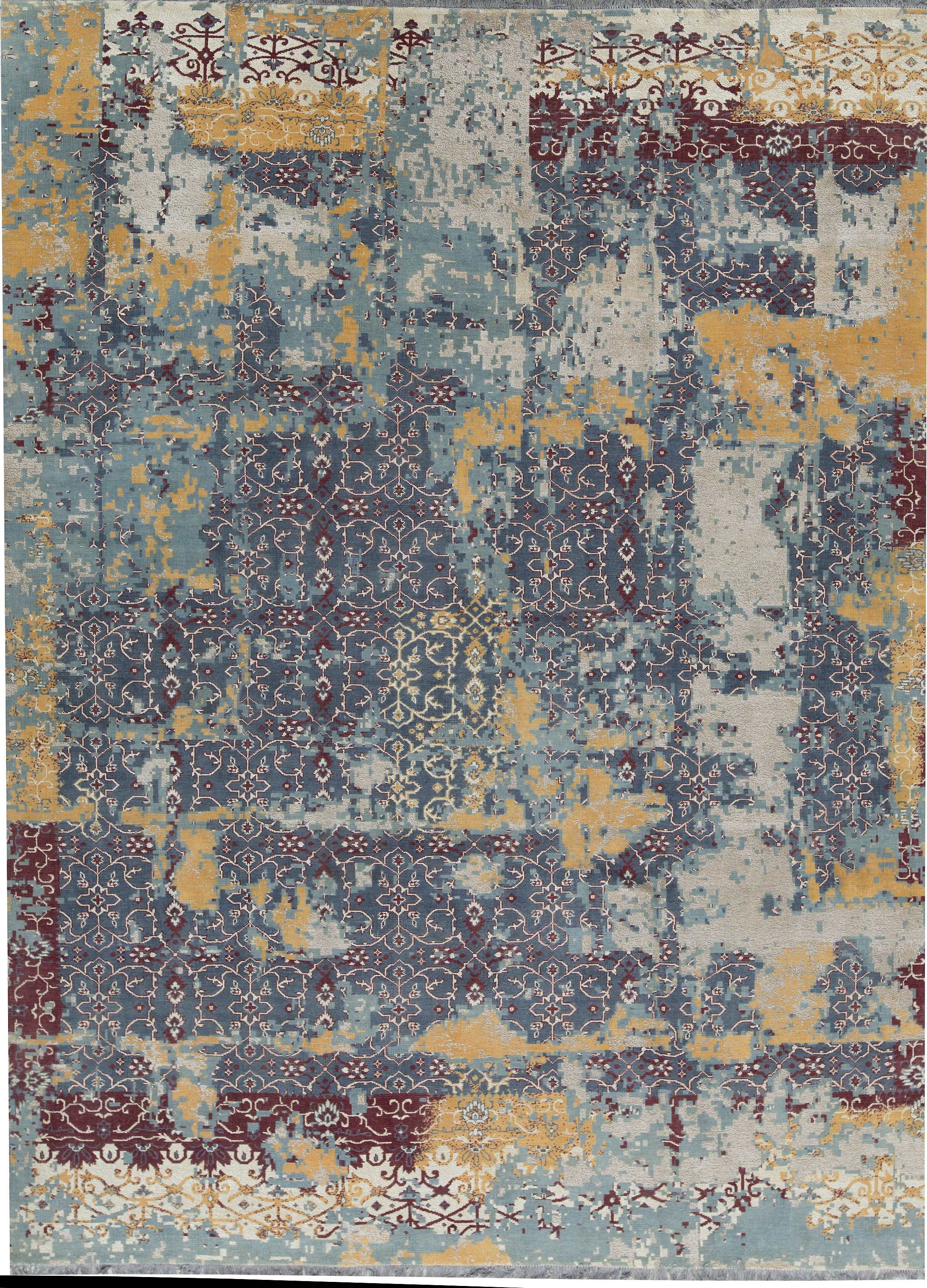 Bokara Rug Co., Inc. Hand-Knotted High-Quality Multi-Colored Area Rug ...