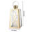  12'' H Stainless Steel Decorative Lantern (Gold)-692898942