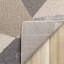 Tapis d'intérieur dense brun clair à motif géométrique Hornsby-1191141537