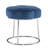 Bonview Flower Upholstered Velvet Metal Accent Stool-2026025185