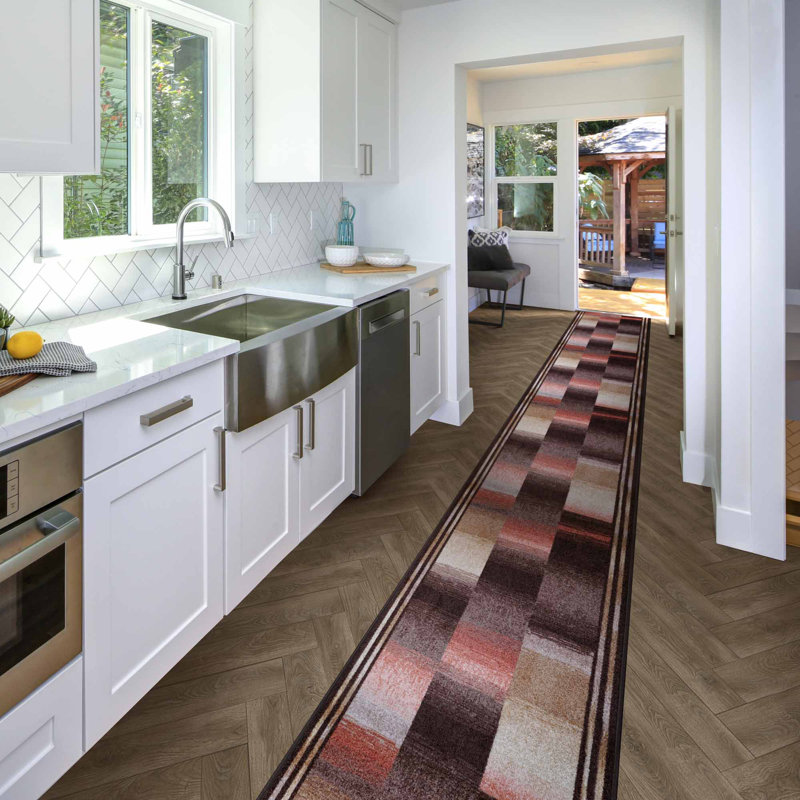 Runner Almeida Abstract Indoor Area Rug, Runner 300cm x 80cm